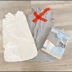 Halo newborn sleep sack swaddle 2 items